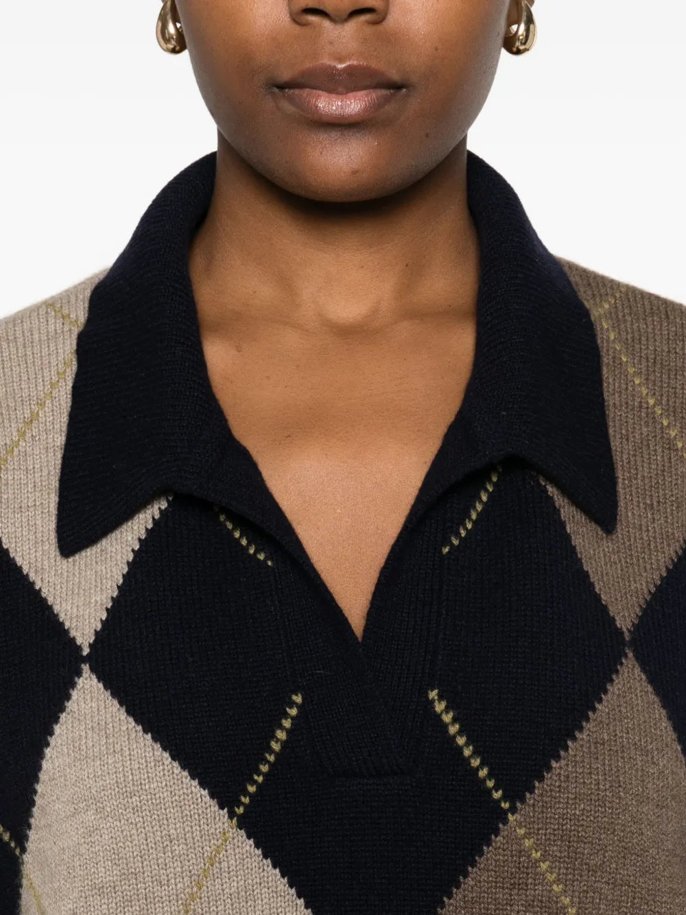 BE YOU MAGLIONE POLO ROMBI