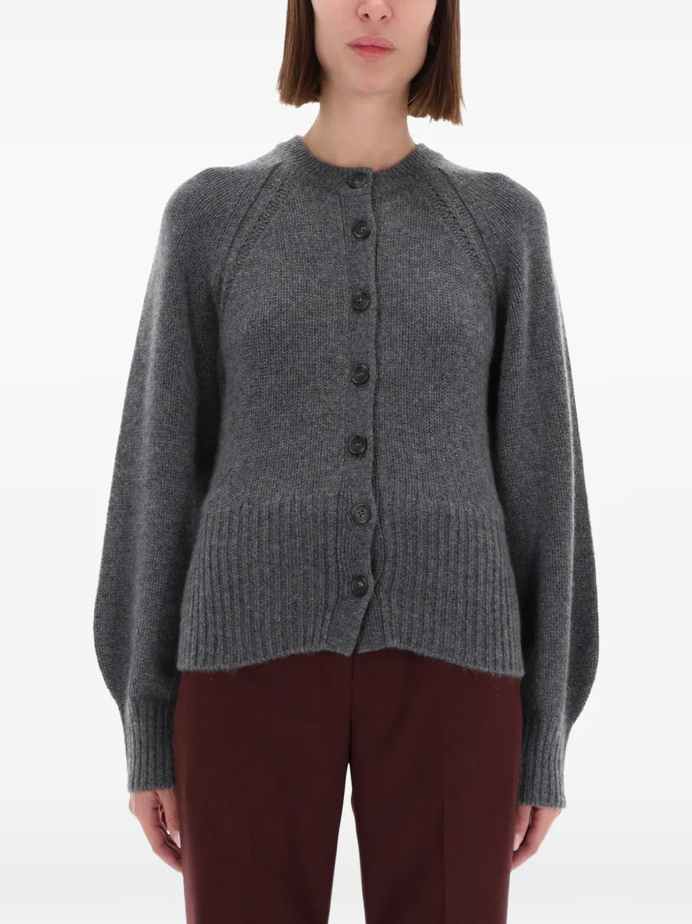 GUEST IN RESIDENCE CARDIGAN  CHARCOAL