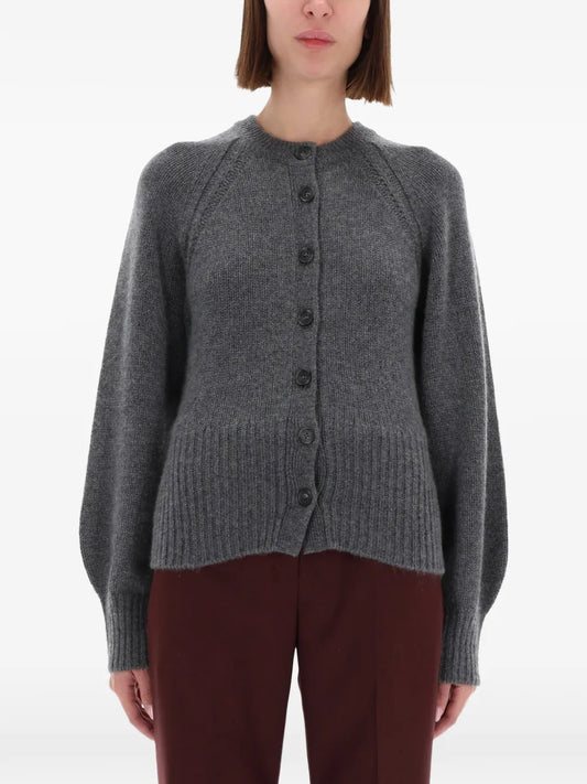 GUEST IN RESIDENCE CARDIGAN  CHARCOAL
