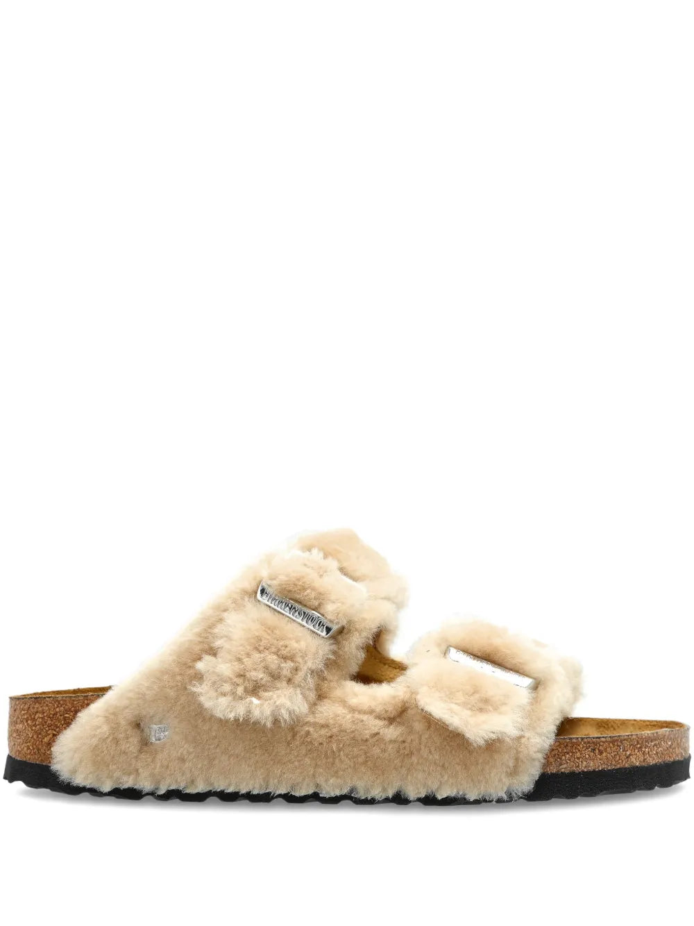 BIRKENSTOCK SANDALO ARIZONA SHEARLING SANDCASTLE