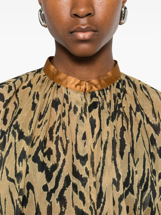 FORTE FORTE CAMICIA ANIMALIER