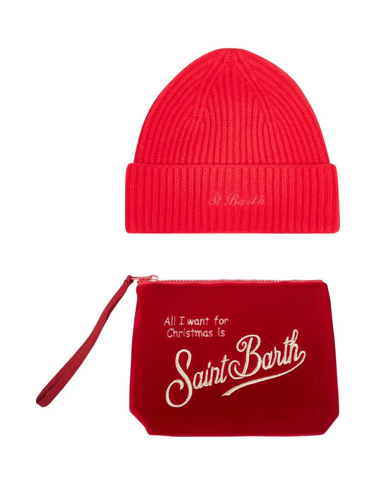 MC2 ST.BARTH BOX POCHETTE -BERRETTO RED