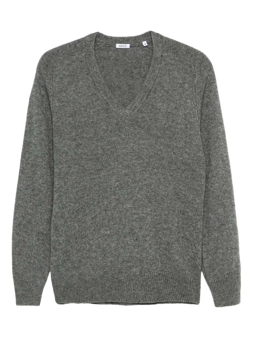 ASPESI PULLOVER  A V GRIGIO