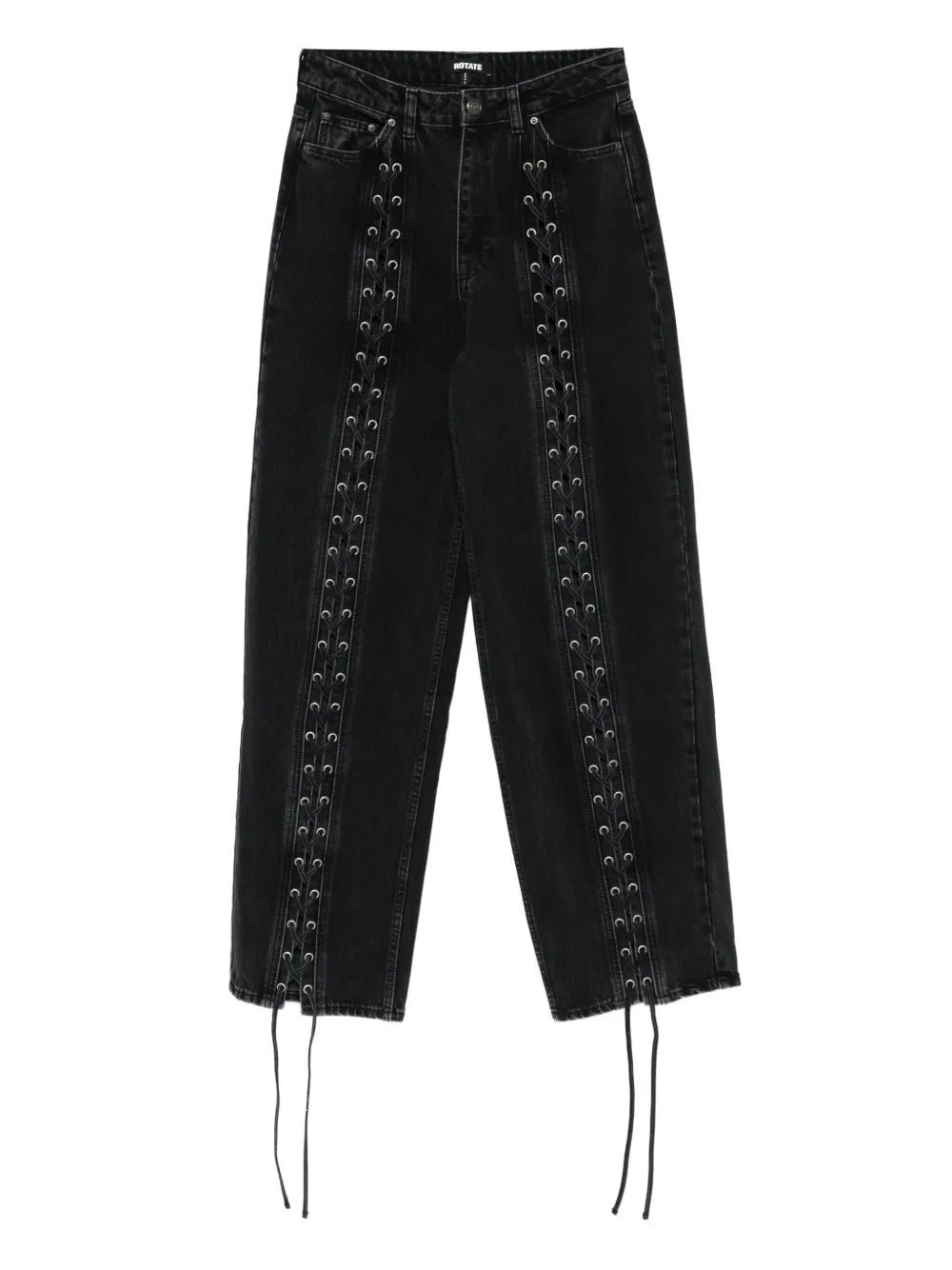 ROTATE JEANS LACCI DENIM BLACK