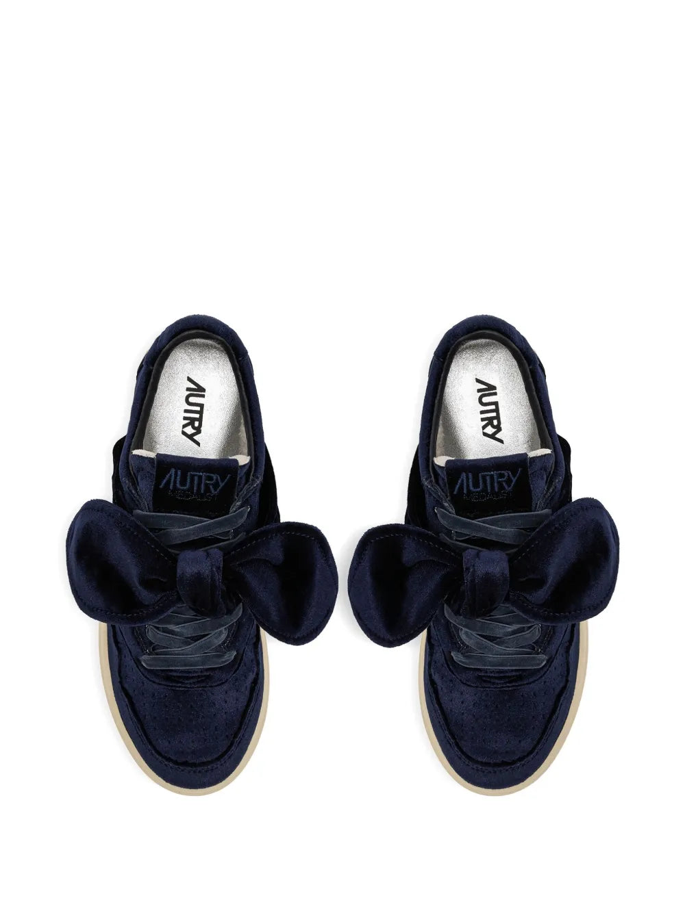 AUTRY SNEAKERS MEDALIST VELLUTO BLUE