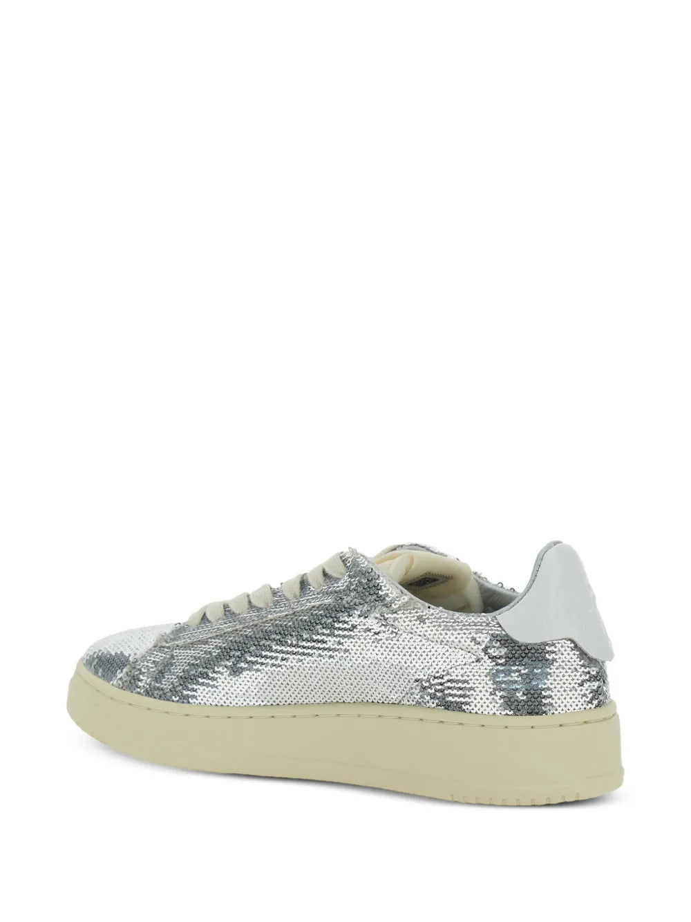 AUTRY SNEAKERS PAILLETTES SILVER