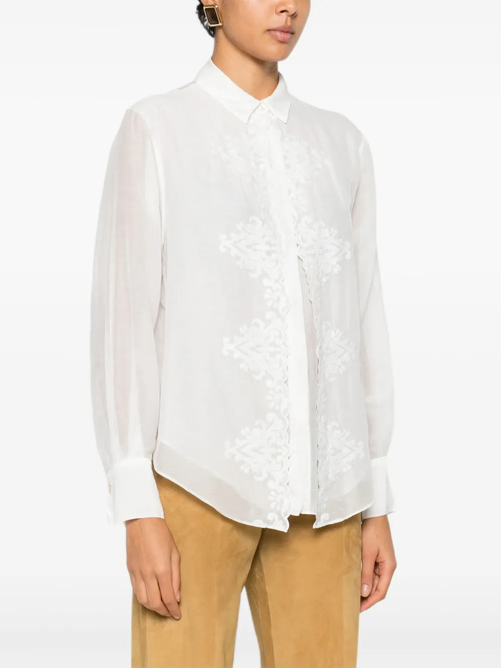 FORTE FORTE CAMICIA WHITE