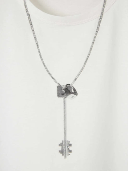 RABANNE T SHIRT "KEY" WHITE