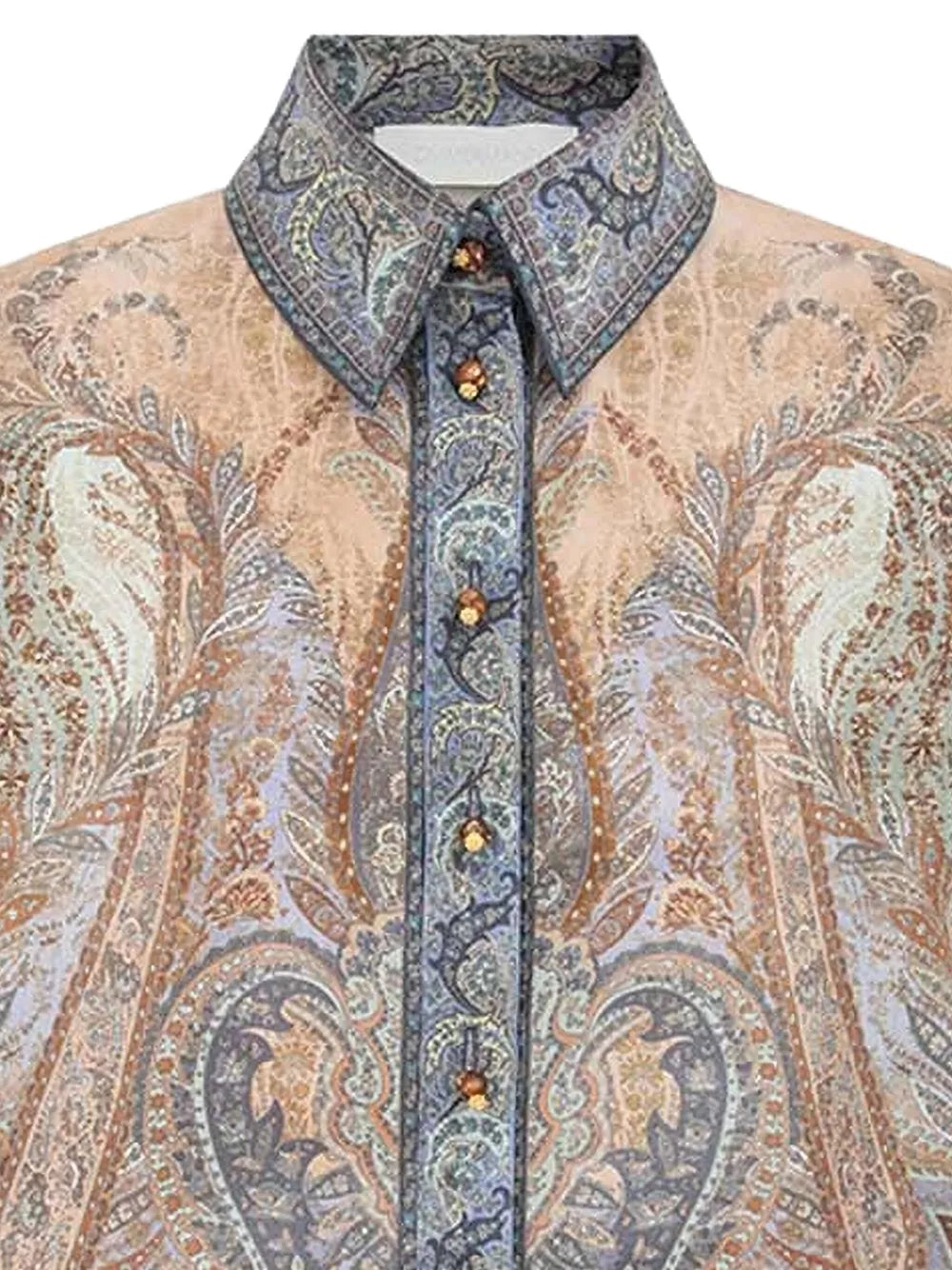 ZIMMERMANN CAMICIA WANDERLUST AZZURRO