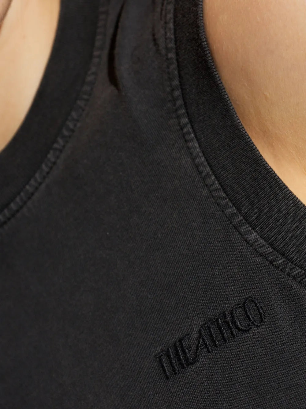 THE ATTICO CANOTTA REESE FADED BLACK cambiare foto per color