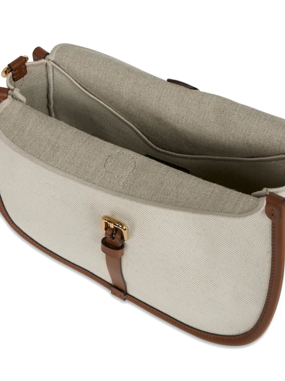ETRO BORSA CROSSBODY PONY MEDIA CANVAS BRUCIATO