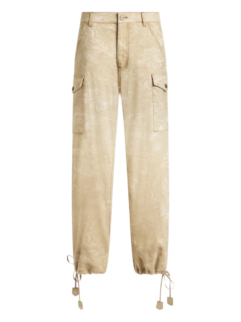 ETRO PANTALONI CARGO JACQUARD