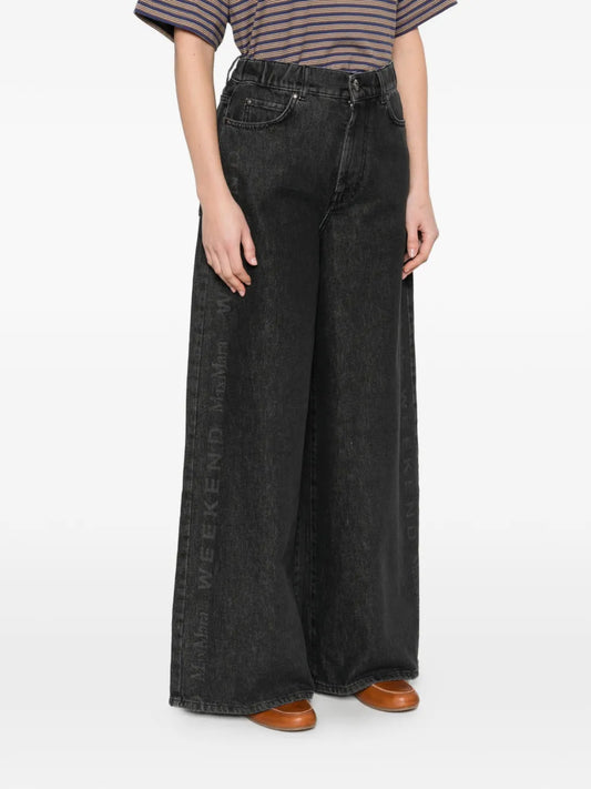 WEEKEND MAX MARA JEANS VORTICE NERO