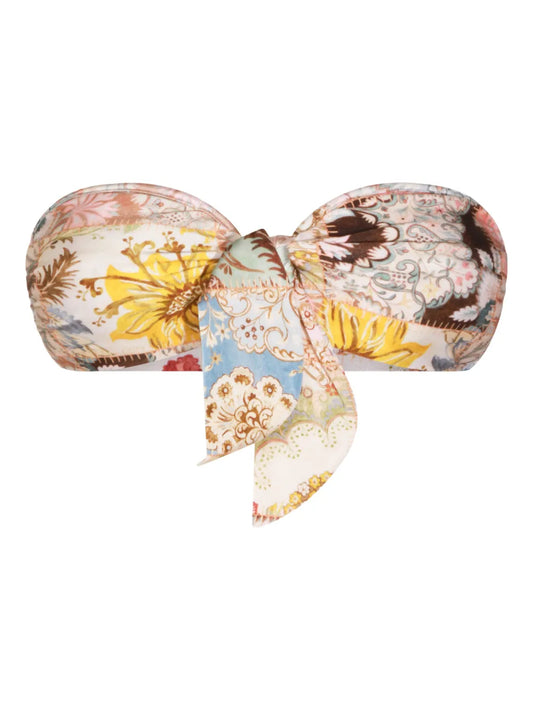 ZIMMERMANN TOP BIKINI DAYLIGHT FLORAL