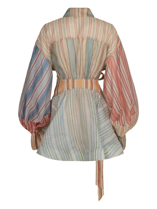 ZIMMERMANN ABITO MINI  REBELLION MULTICOLOR