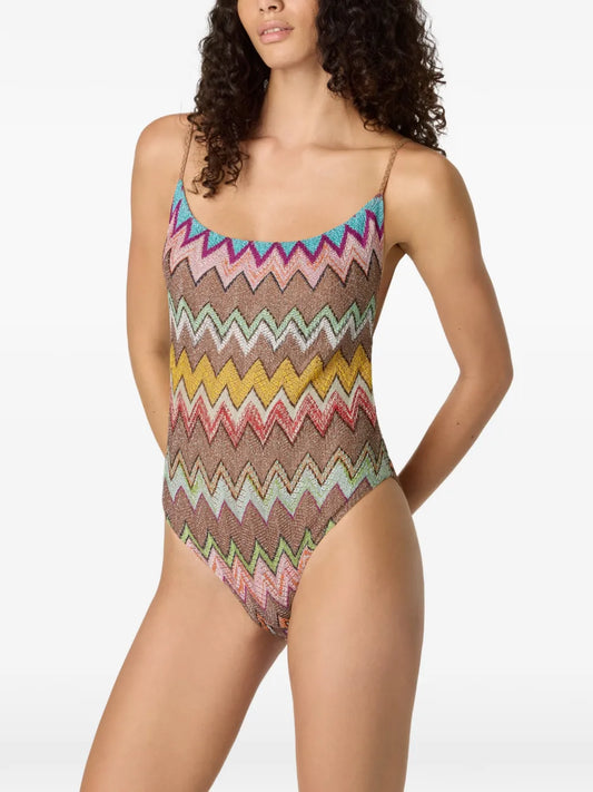 MISSONI COSTUME INTERO MULTICOLOR DARK