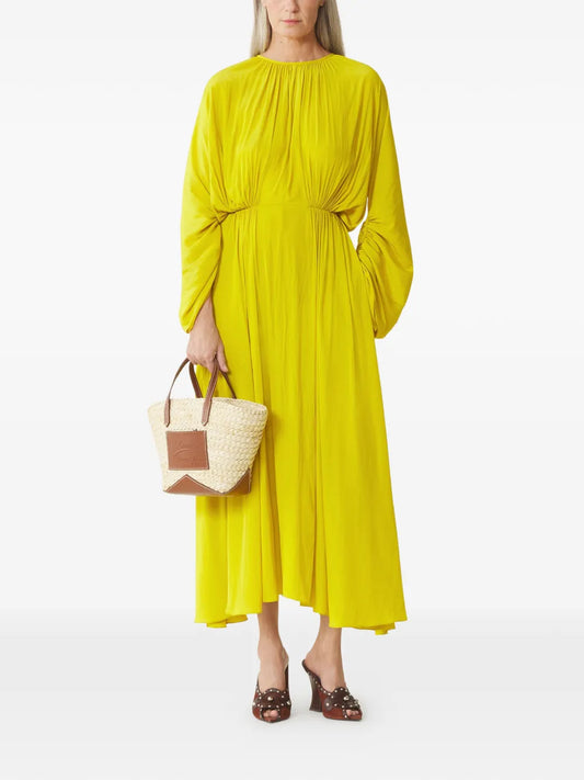 LANVIN ABITO DRAPPEGGIATO CHAMOMILLE