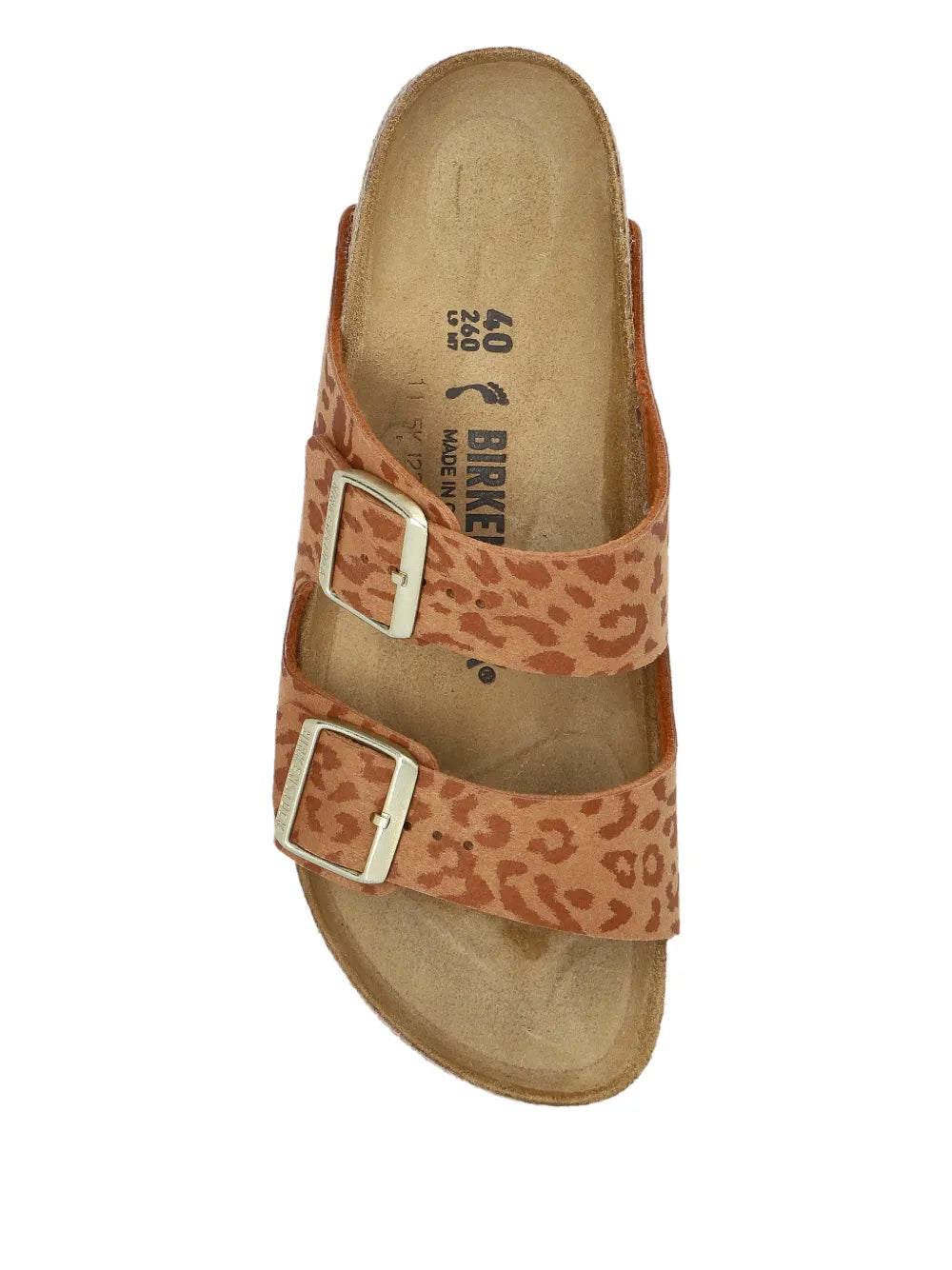 BIRCKENSTOCK SANDALO ARIZONA LEO PECAN