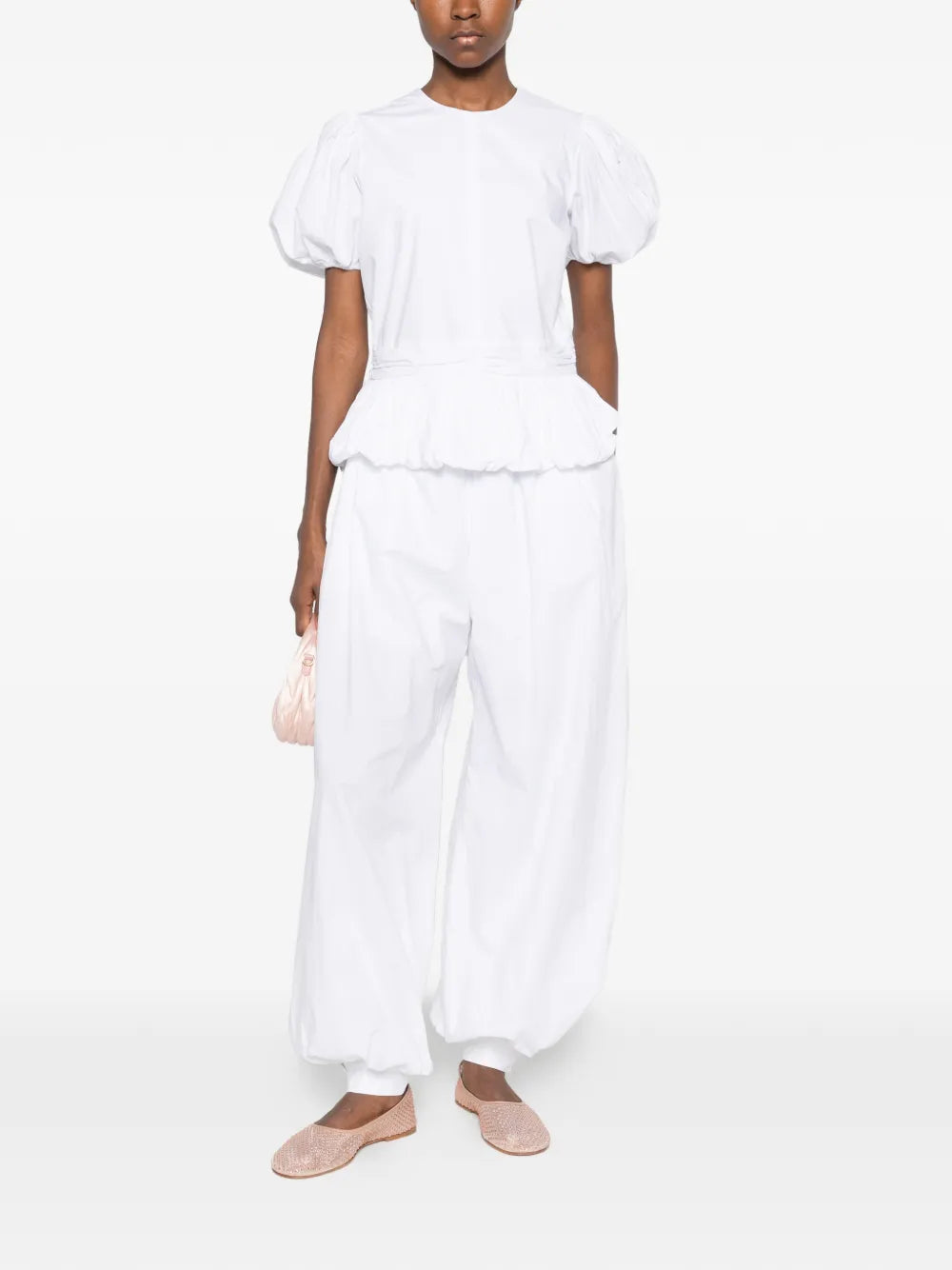 ROTATE PANTALONI WHITE
