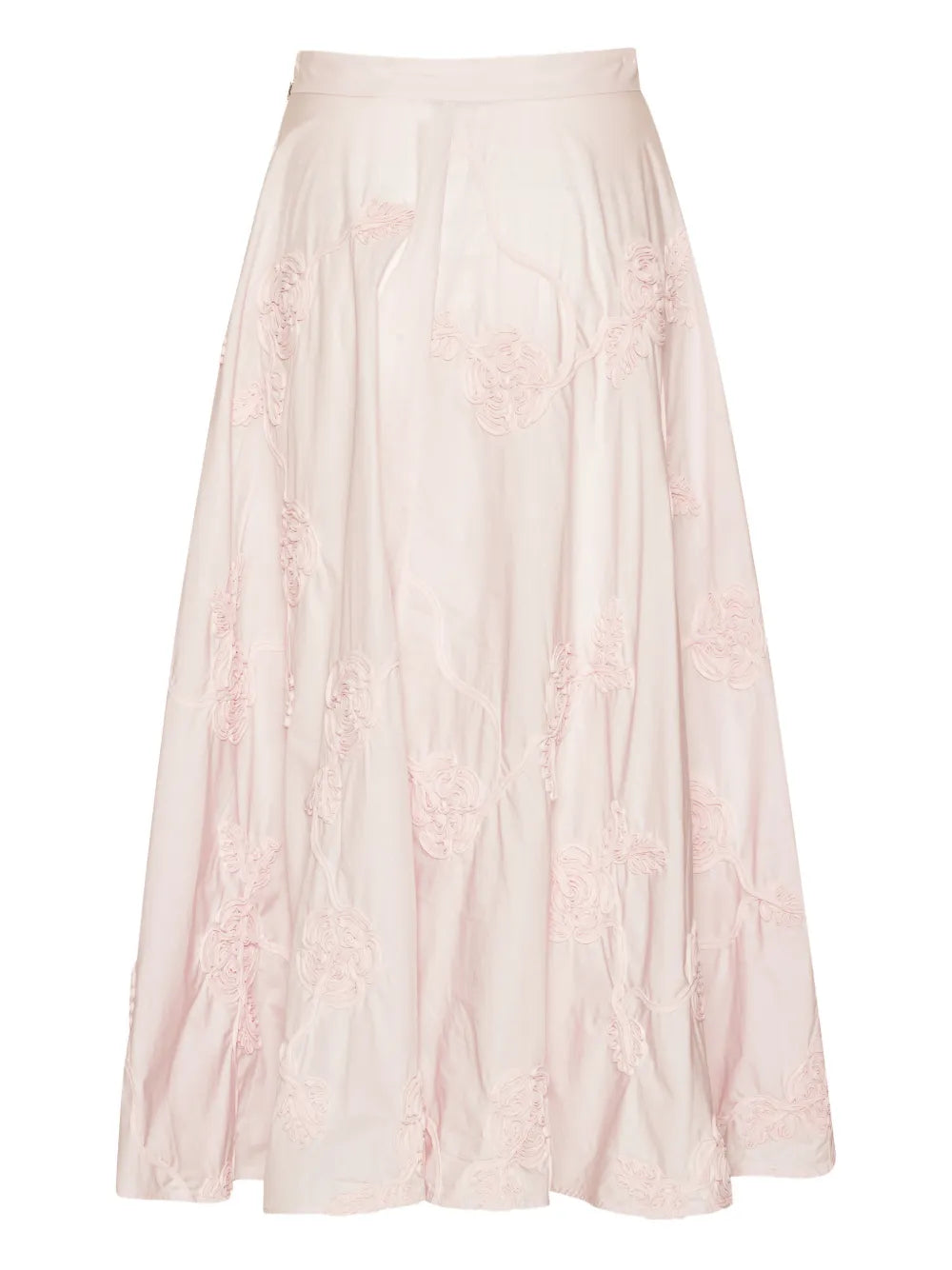 ROTATE GONNA FLOWER MAXI ROSA