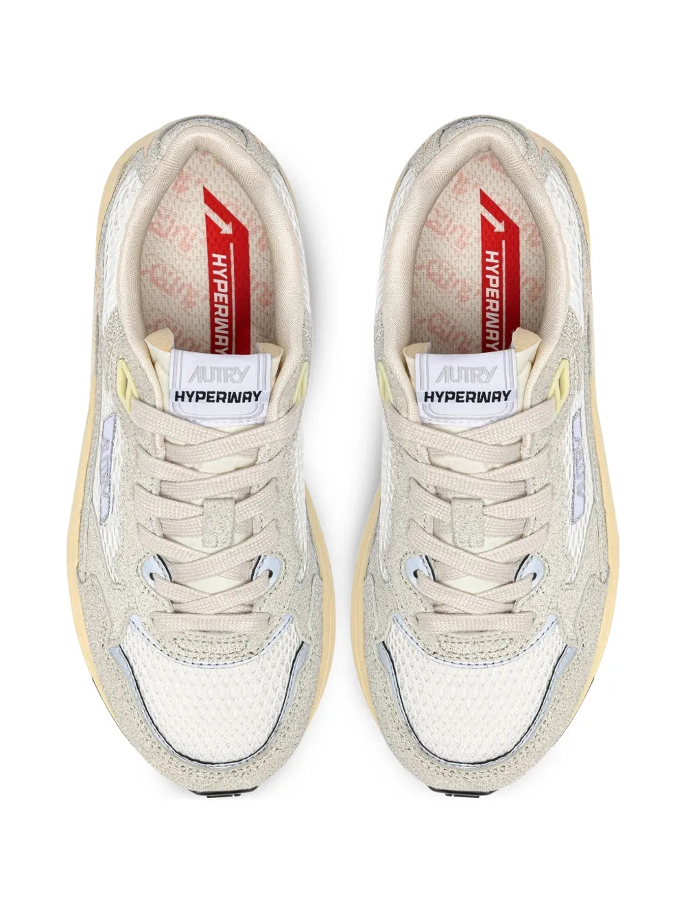 AUTRY SNEAKERS DONNA WHITE SILVER