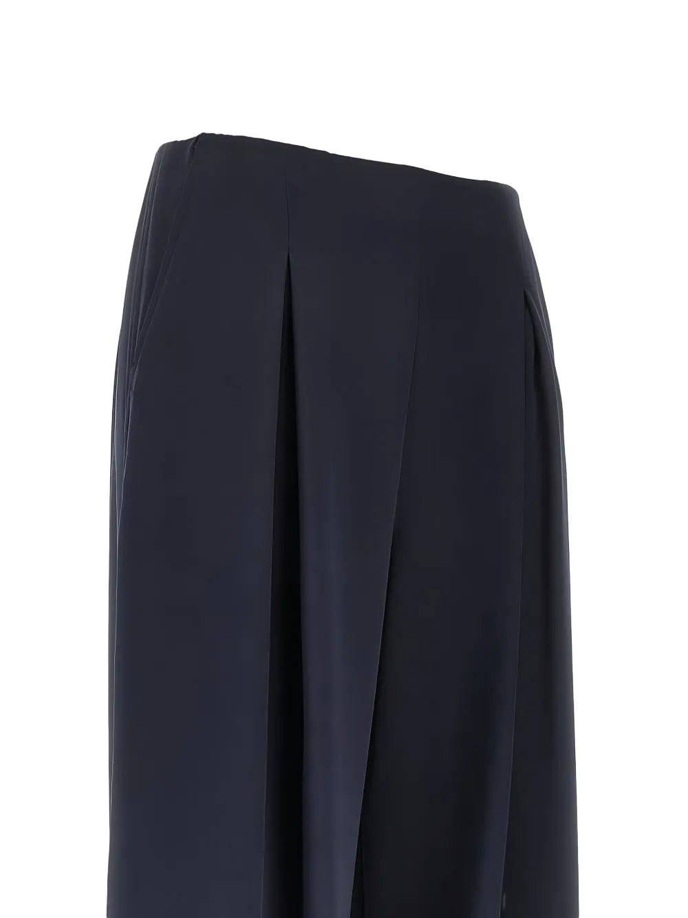 MAX MARA PANTALONE PALUDE BLU