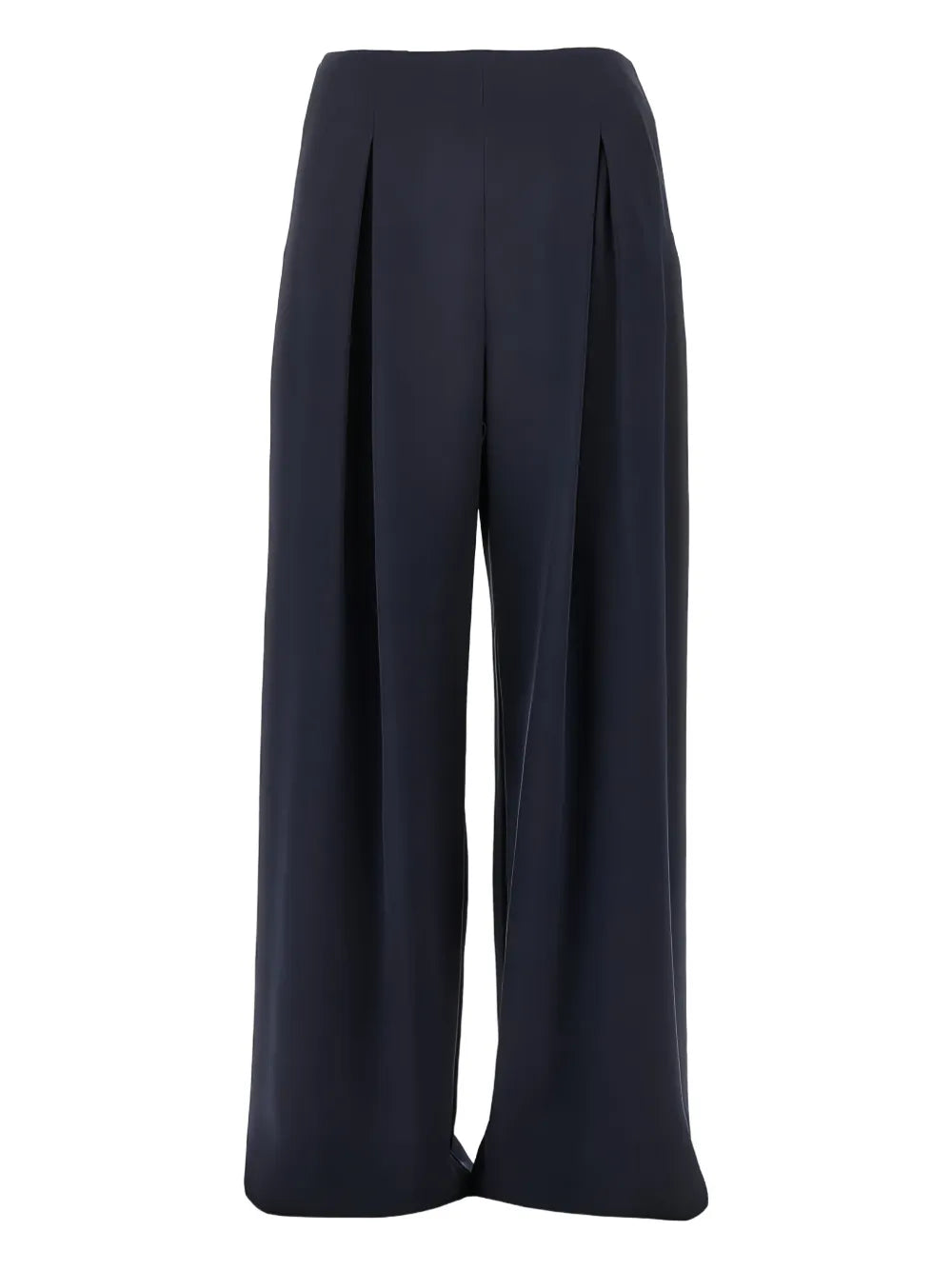 MAX MARA PANTALONE PALUDE BLU