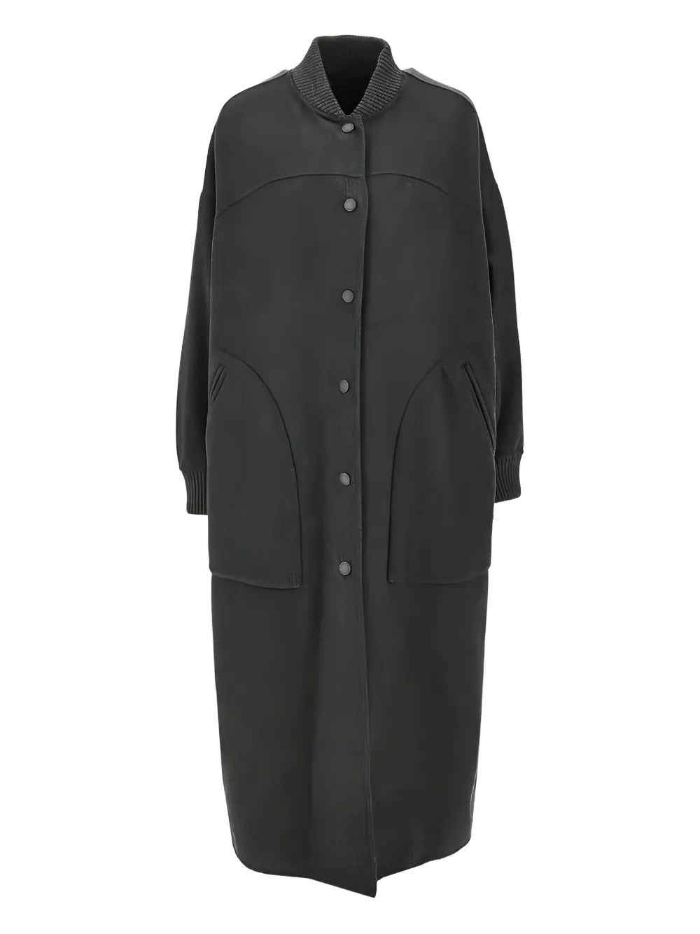 WEEKEND MAX MARA CAPPOTTO ALAMARO ANTRACITE