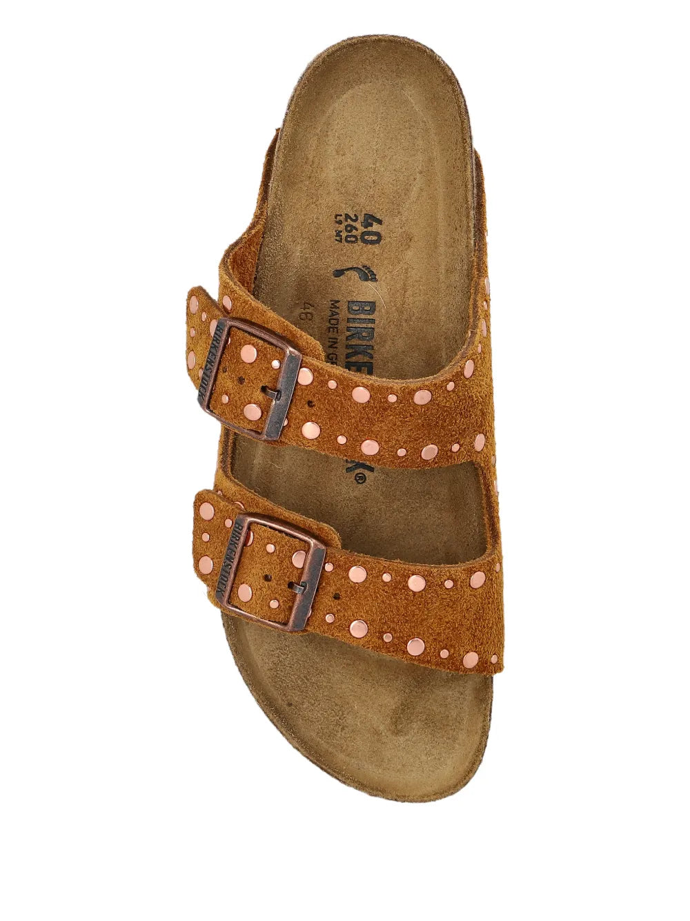 BIRKENSTOCK SANDALO ARIZONA RIVET MINK