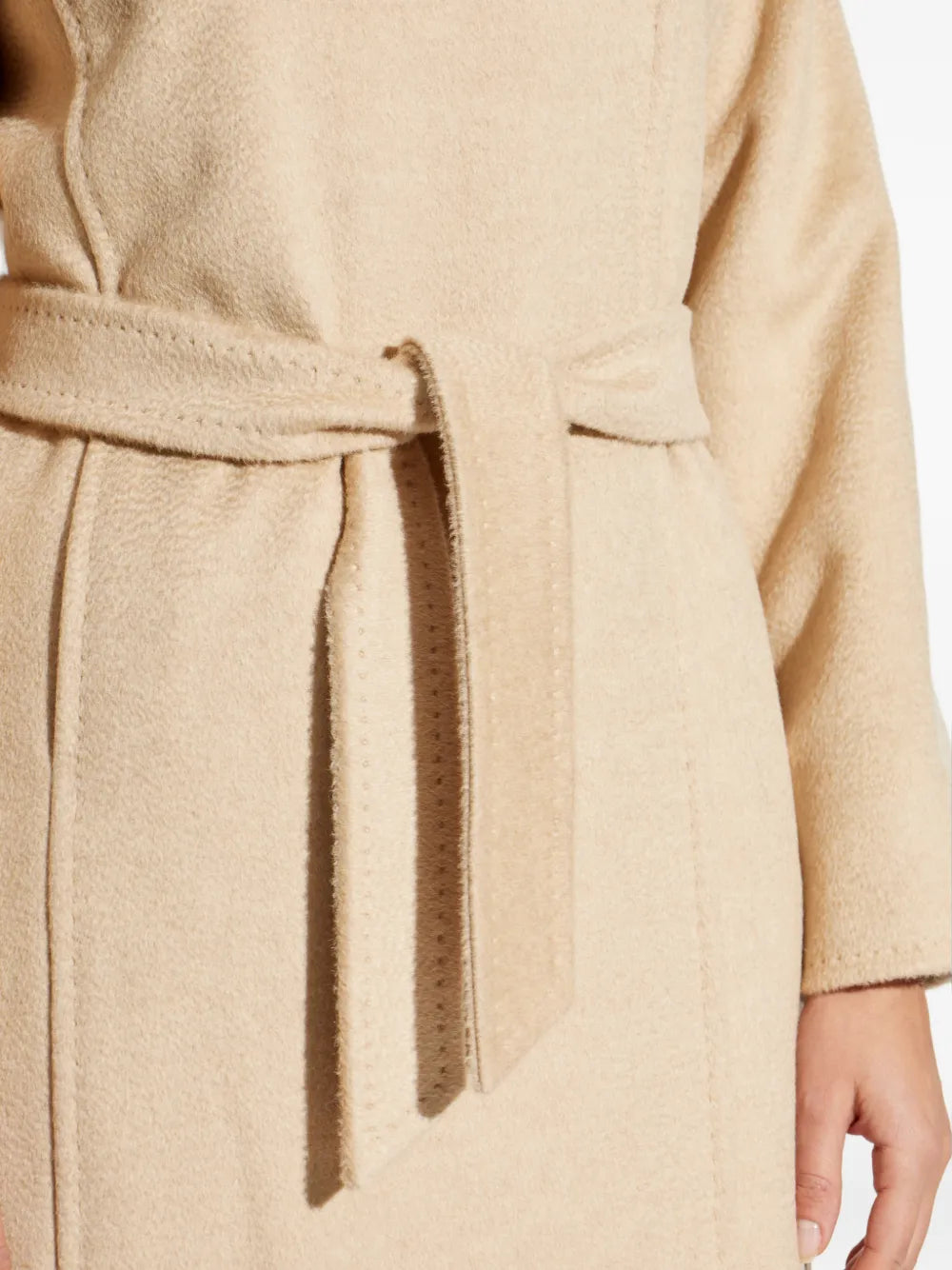 MAX MARA CAPPOTTO RICCIO ALBINO