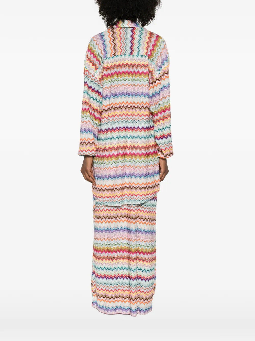 MISSONI CAMICIA CHEVRON ZIG ZAG MULTICOLOR