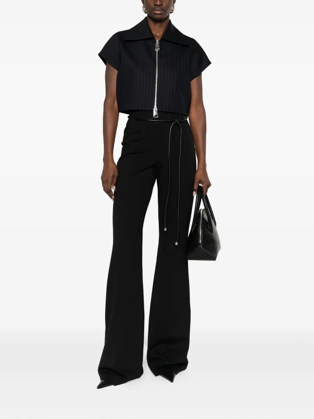 SPORTMAX PANTALONE GETTONE BLACK