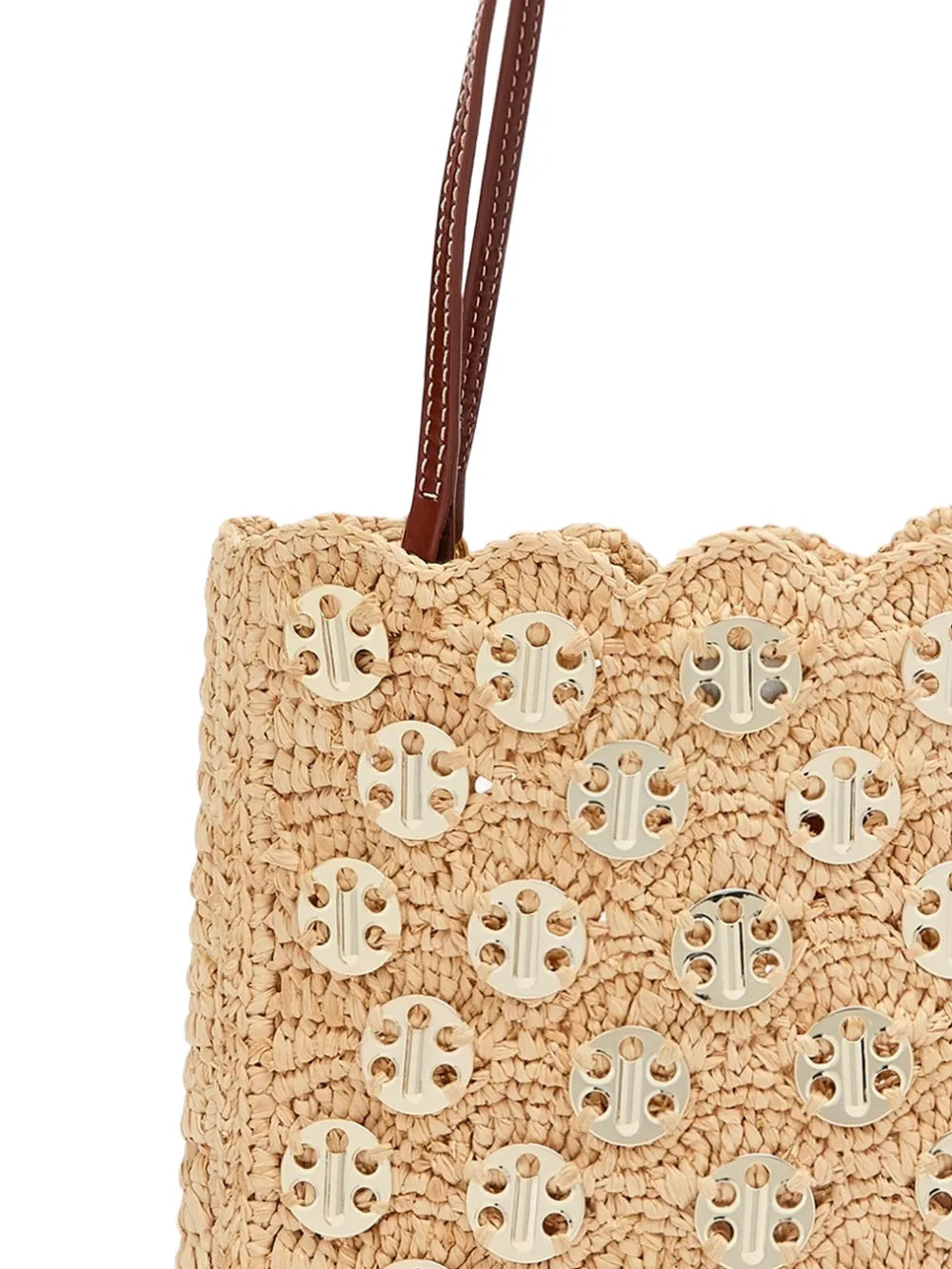 RABANNE BORSA RAFIA NATURAL