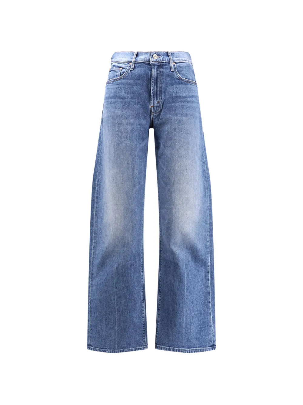 MOTHER JEANS "MID RISE LASSO SNEAK" STONED