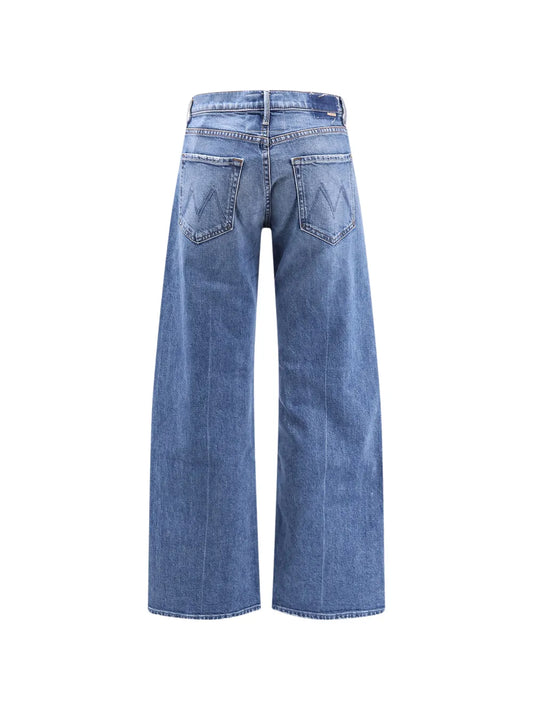 MOTHER JEANS "MID RISE LASSO SNEAK" STONED