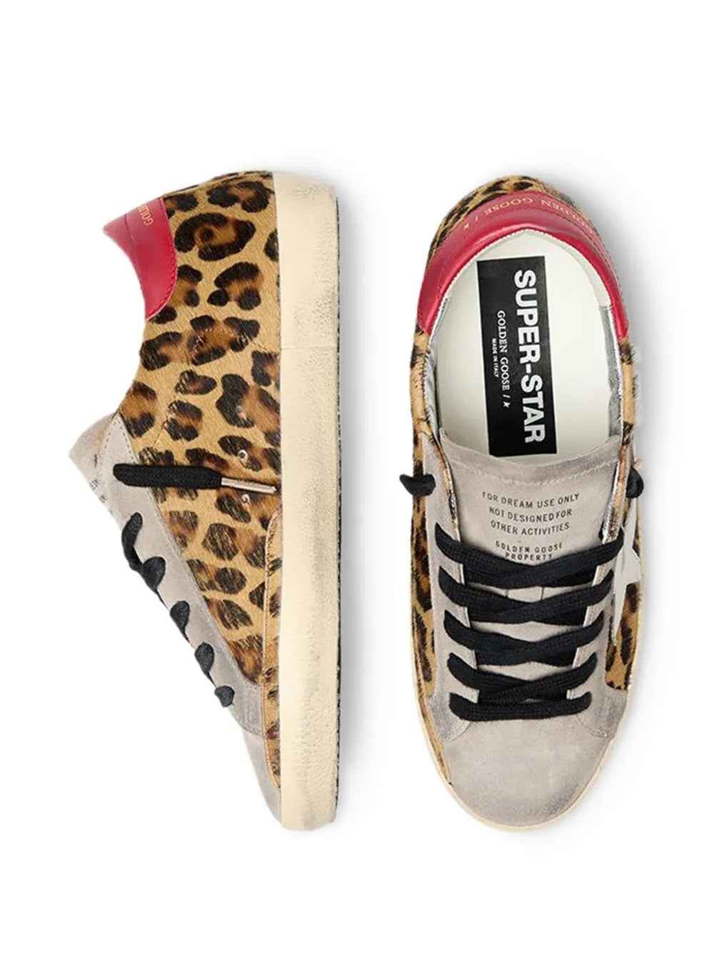 GOLDEN GOOSE SNEAKER SUPERSTAR LEOPARD