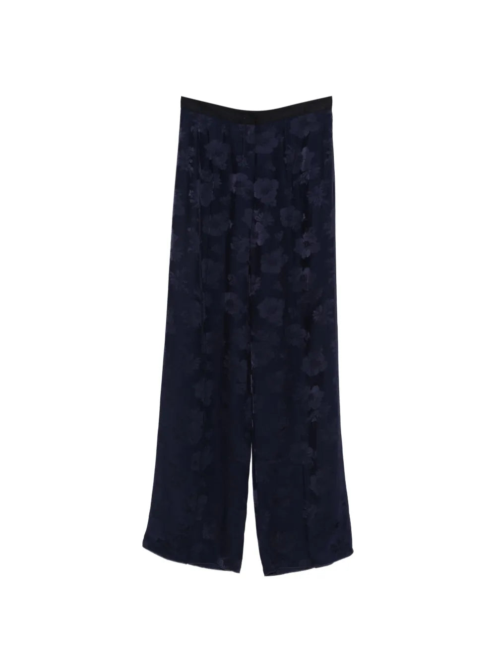 FORTE FORTE PANTALONI FIORI NOTTE