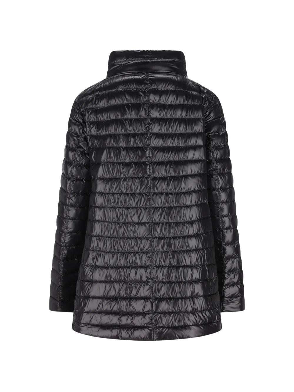 HERNO PIUMINO MIDI REVERSIBILE  NERO