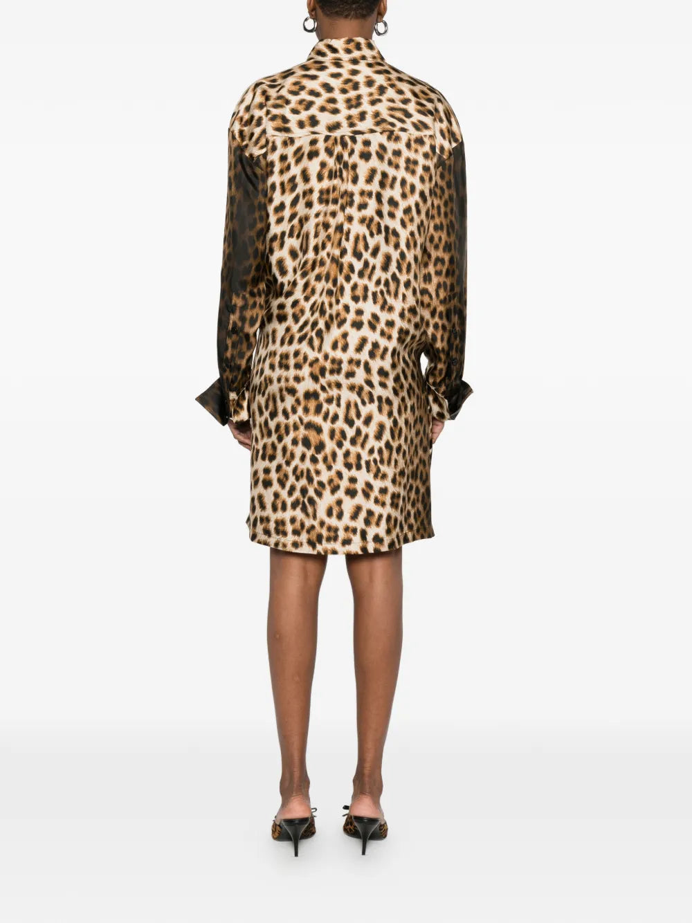 SPORTMAX ABITO CINEMA LEOPARDATO