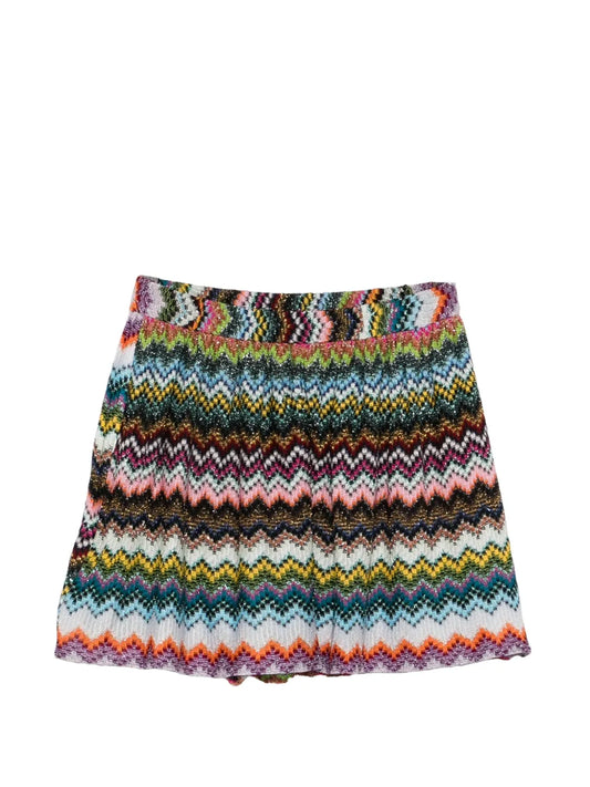MISSONI SHORT MULTICOLOR ZIG ZAG