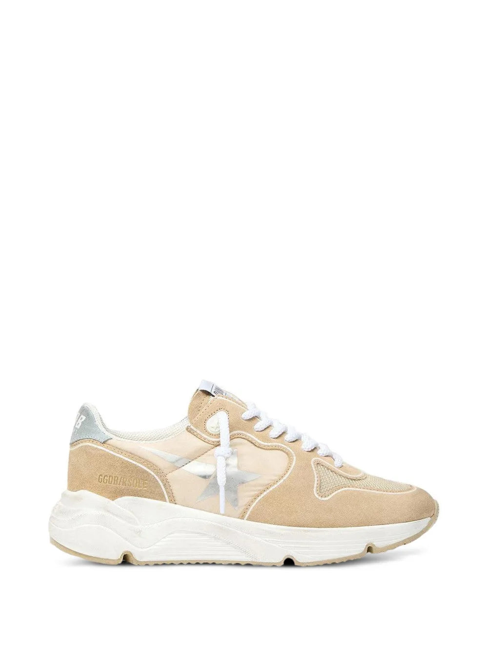 GOLDEN GOOSE SNEAKERS RUNNER SOLE BEIGE