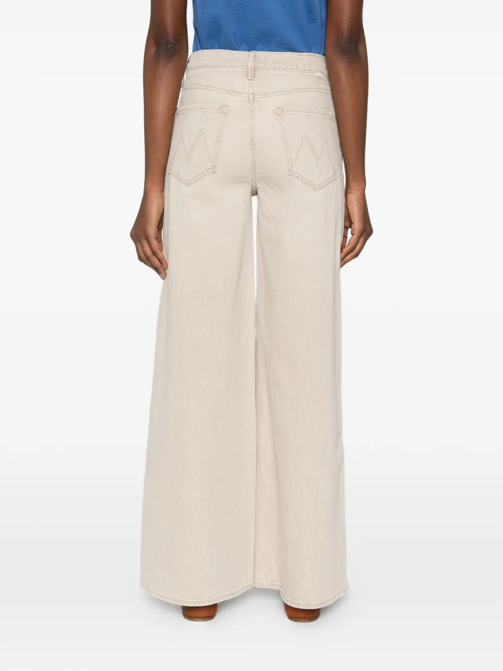 MOTHER JEANS "UNDERCOVER SNEAK" CARAMEL