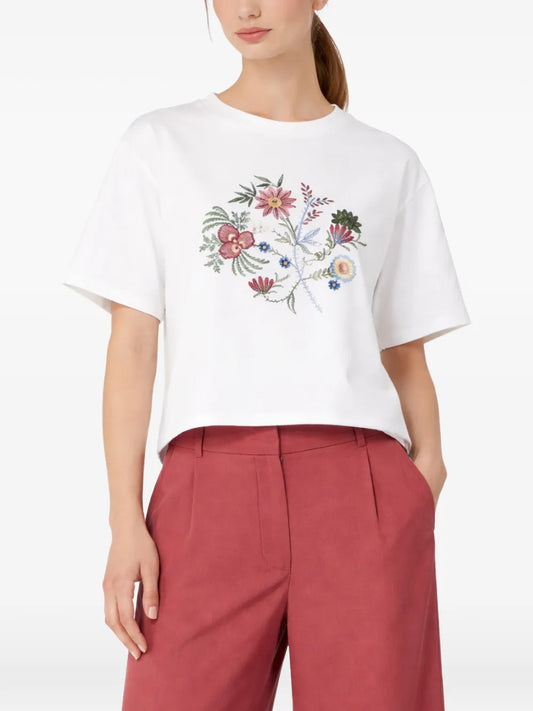 WEEKEEND MAX MARA T SHIRT SABATO BIANCO