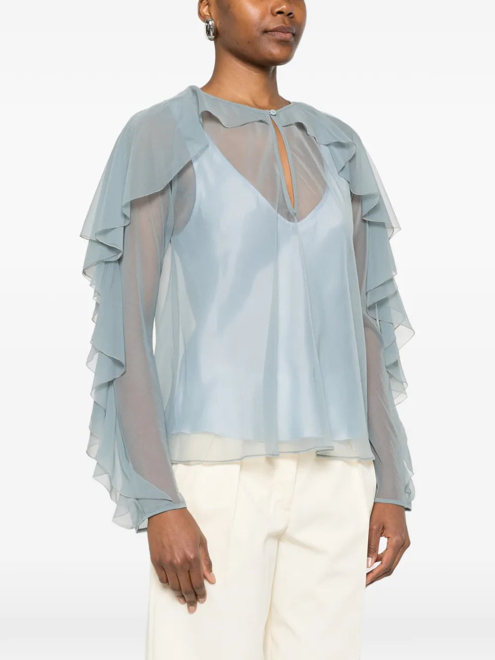 FORTE FORTE CAMICIA VOILE CIOTTOLO