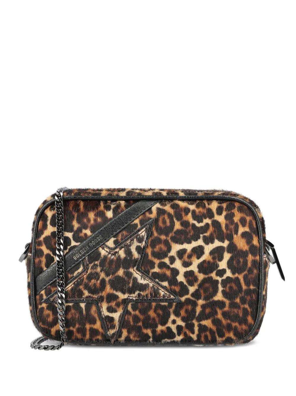 GOLDEN GOOSE BORSA STAR MINI  ANIMALIER
