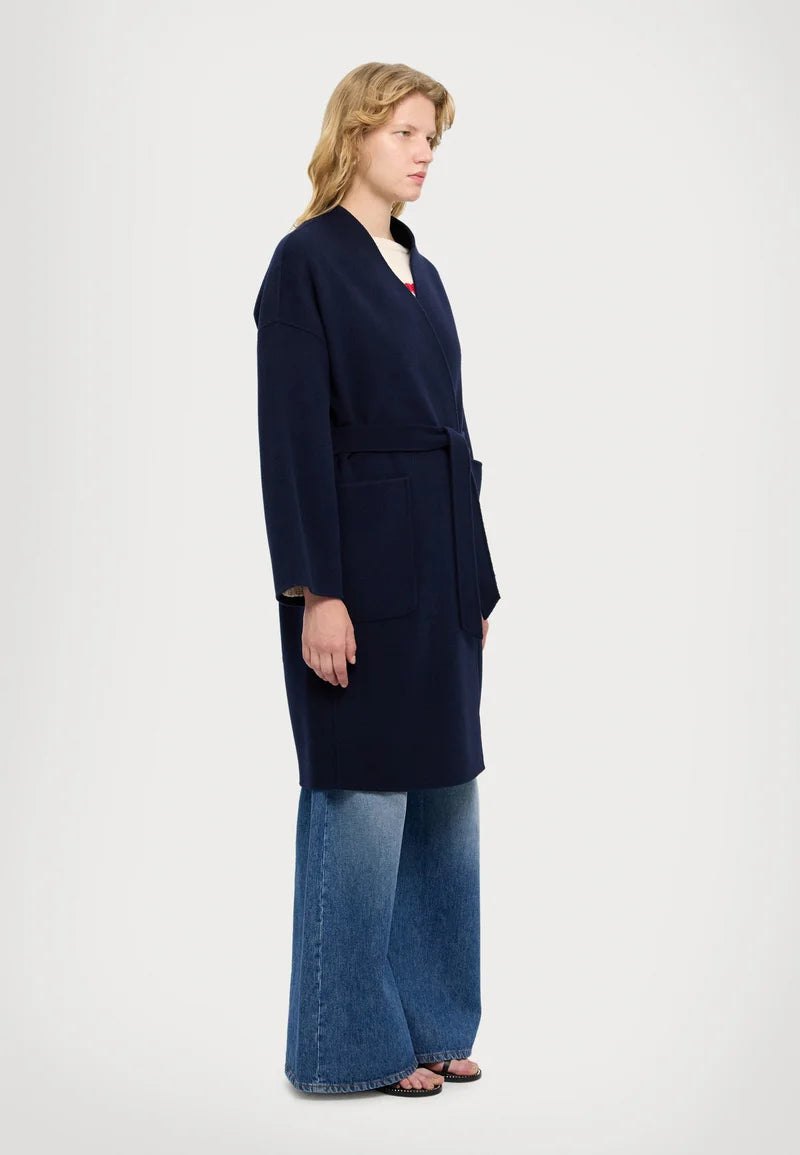 WEEKEND MAX MARA CAPPOTTO ERIS BLU