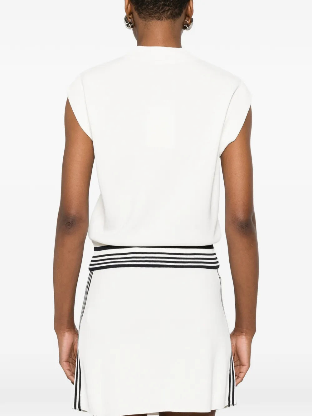 AUTRY GILET MAGLIA WHITE