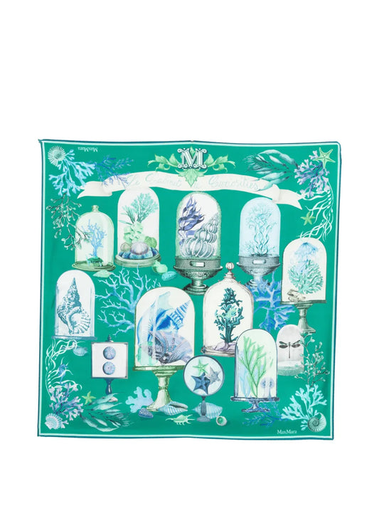 MAX MARA FOULARD CARREW90 VERDE