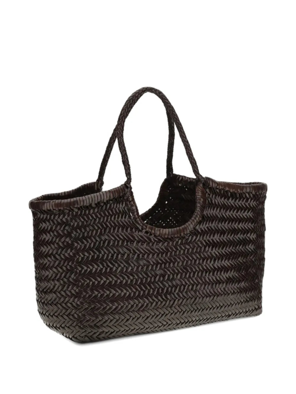 DRAGON DIFFUSION BORSA SANTA CROCE BIG DARK BROWN
