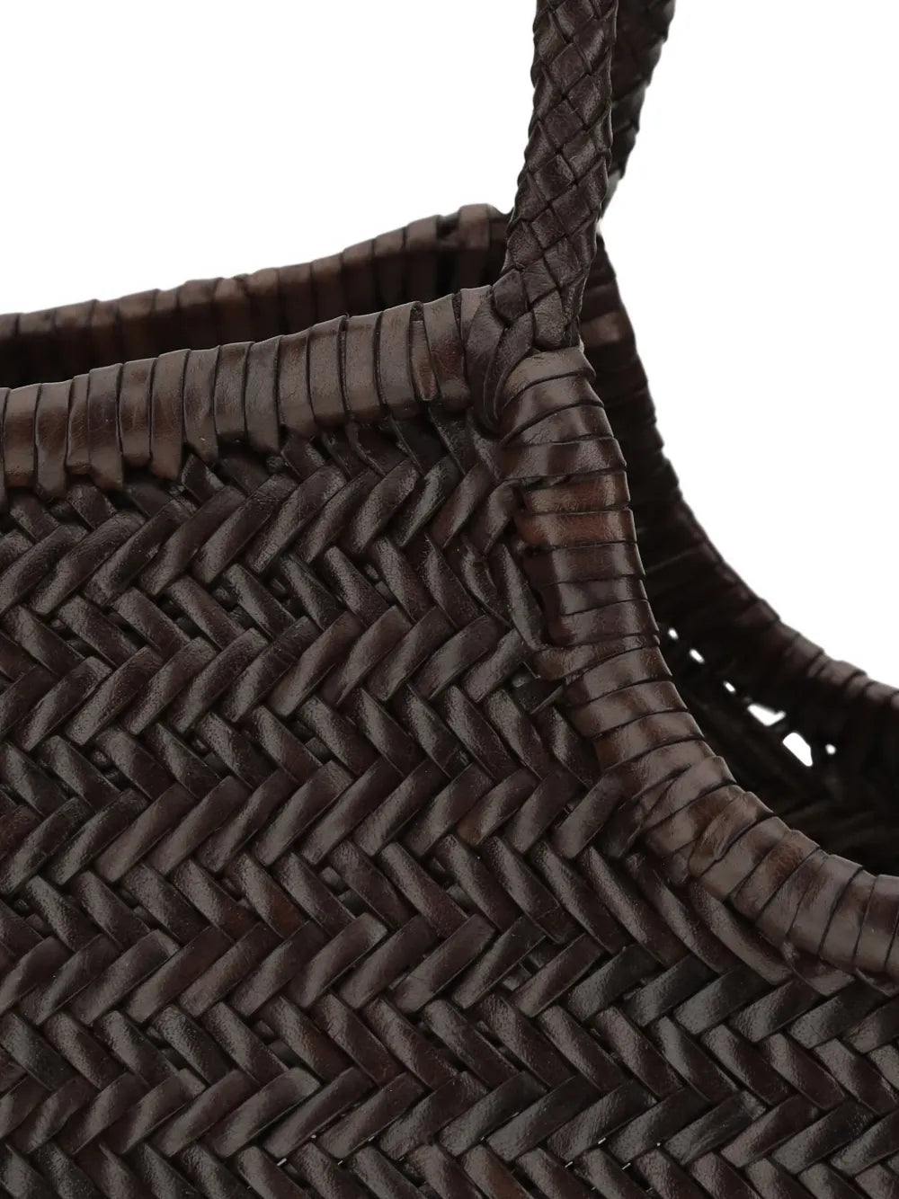 DRAGON DIFFUSION BORSA SANTA CROCE BIG DARK BROWN
